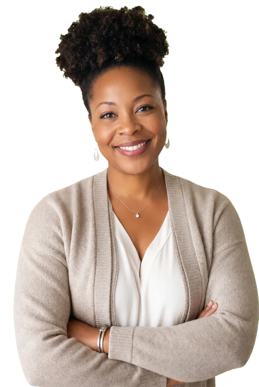 Professional day care owner portrait