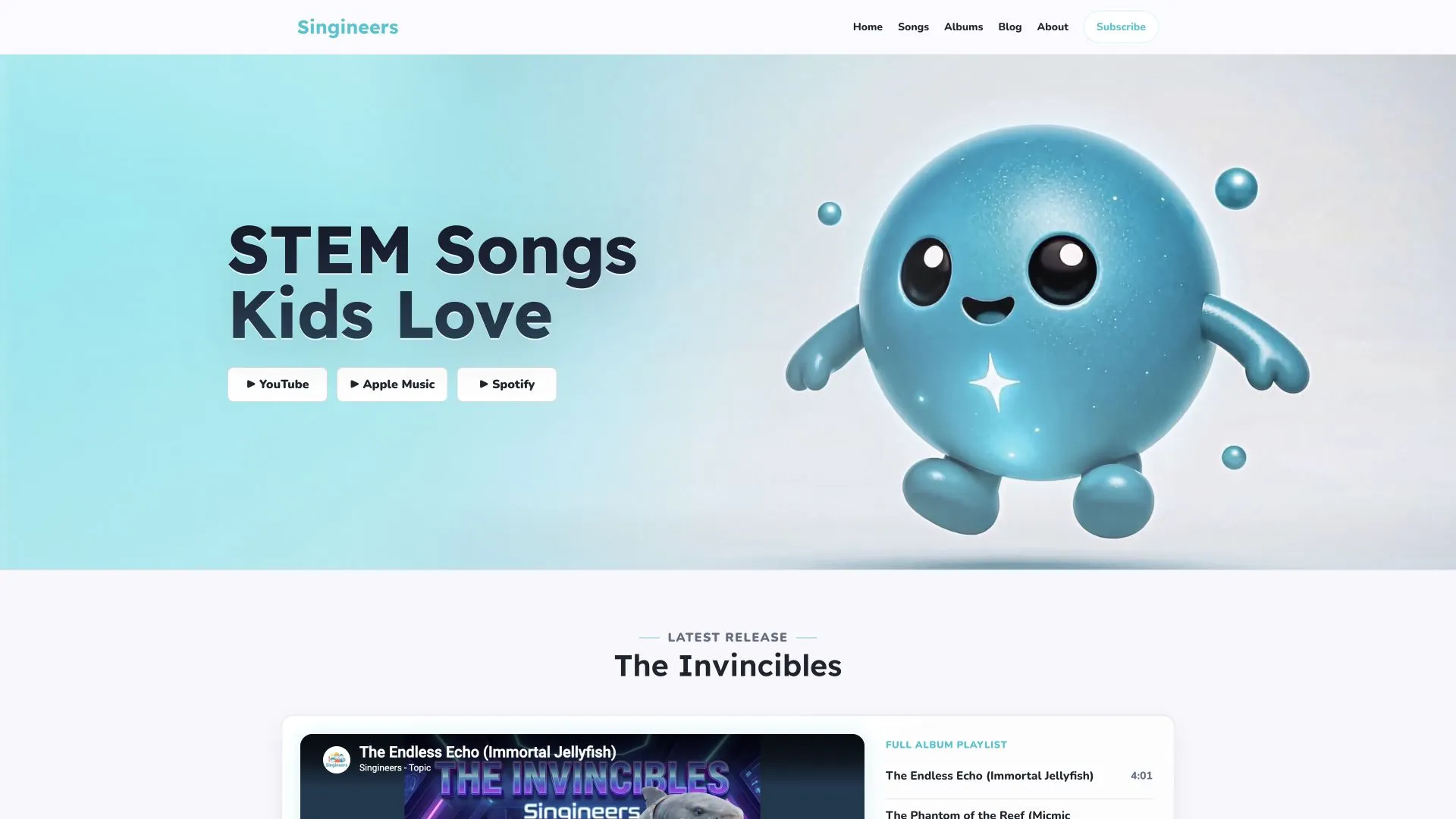 Singineers website preview